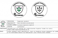 Merkmale der Amtssignatur der Gemeinde Parndorf