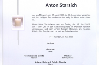 Starsich Anton im 90. Lebensjahr