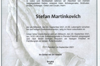 Martinkovich Stefan im 90. Lebensjahr